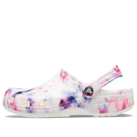 Klasik Tie-Dye Grafikli Classic Clog “Garnet & Multi”