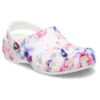 Klasik Tie-Dye Grafikli Classic Clog “Garnet & Multi”