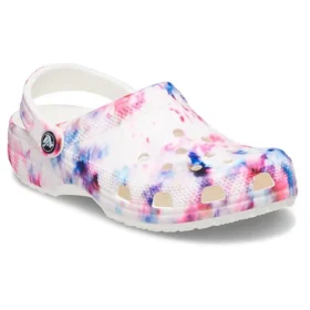 Klasik Tie-Dye Grafikli Classic Clog “Garnet & Multi”