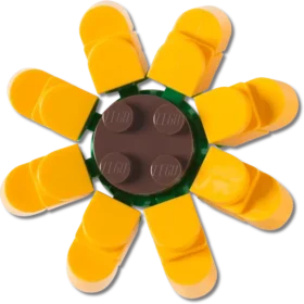 Lego® Ayçiçeği Jibbitz™ Süsleri