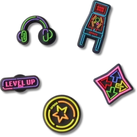Level Up Gamer 5’li Jibbitz Süsleri Seti