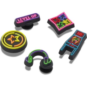 Level Up Gamer 5’li Jibbitz Süsleri Seti