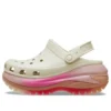 Mega Crush Color Dip Clog “Beyaz Pembe”