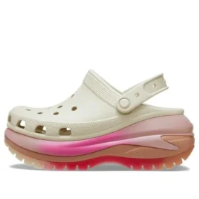 Mega Crush Color Dip Clog “Beyaz Pembe”