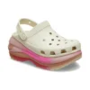 Mega Crush Color Dip Clog “Beyaz Pembe”