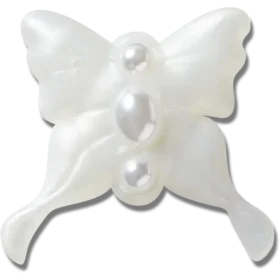 Meta Jelly White Butterfly Jibbitz Süsleri