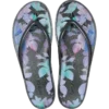 Miami Yuvarlak Burunlu Koyu Çiçek Desenli Flip-Flop Miami Yuvarlak Burunlu Koyu Çiçek Desenli Flip-Flop