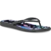 Miami Yuvarlak Burunlu Koyu Çiçek Desenli Flip-Flop Miami Yuvarlak Burunlu Koyu Çiçek Desenli Flip-Flop