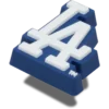 MLB Los Angeles Dodgers Jibbitz Süsleri