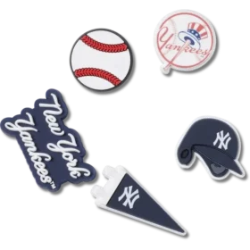MLB New York Yankees 5’li Paket Jibbitz Süsleri