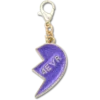 Mor Glitter Bff Charm Sağ Jibbitz Ayakkabı Süsü