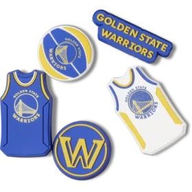 NBA Golden State Warriors 5’li Paket Jibbitz Süsleri