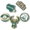 NBA Milwaukee Bucks 5’li Paket Jibbitz Süsleri