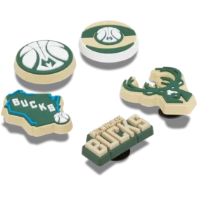 NBA Milwaukee Bucks 5’li Paket Jibbitz Süsleri