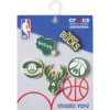 NBA Milwaukee Bucks 5’li Paket Jibbitz Süsleri
