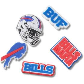 NFL Buffalo Bills 5’li Paket Jibbitz Ayakkabı Süsleri