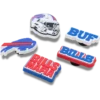 NFL Buffalo Bills 5’li Paket Jibbitz Ayakkabı Süsleri NFL Buffalo Bills 5’li Paket Jibbitz Ayakkabı Süsleri