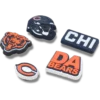 NFL Chicago Bears 5’li Paket Jibbitz Ayakkabı Süsleri NFL Chicago Bears 5’li Paket Jibbitz Ayakkabı Süsleri