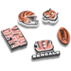 NFL Cincinnati Bengals 5’li Paket Jibbitz Ayakkabı Süsleri NFL Cincinnati Bengals 5’li Paket Jibbitz Ayakkabı Süsleri