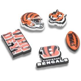 NFL Cincinnati Bengals 5’li Paket Jibbitz Ayakkabı Süsleri