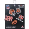 NFL Cincinnati Bengals 5’li Paket Jibbitz Ayakkabı Süsleri NFL Cincinnati Bengals 5’li Paket Jibbitz Ayakkabı Süsleri