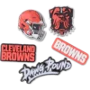 NFL Cleveland Browns 5’li Paket Jibbitz Ayakkabı Süsleri NFL Cleveland Browns 5’li Paket Jibbitz Ayakkabı Süsleri