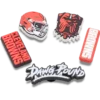 NFL Cleveland Browns 5’li Paket Jibbitz Ayakkabı Süsleri NFL Cleveland Browns 5’li Paket Jibbitz Ayakkabı Süsleri