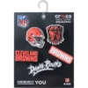 NFL Cleveland Browns 5’li Paket Jibbitz Ayakkabı Süsleri NFL Cleveland Browns 5’li Paket Jibbitz Ayakkabı Süsleri