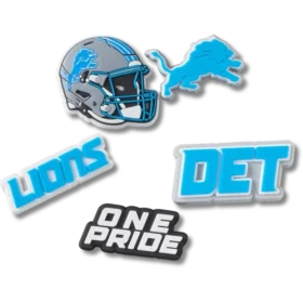 NFL Detroit Lions 5’li Paket Jibbitz Ayakkabı Süsleri