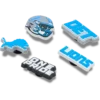 NFL Detroit Lions 5’li Paket Jibbitz Ayakkabı Süsleri NFL Detroit Lions 5’li Paket Jibbitz Ayakkabı Süsleri