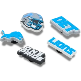 NFL Detroit Lions 5’li Paket Jibbitz Ayakkabı Süsleri