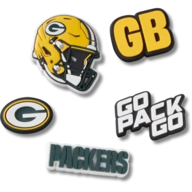 NFL Green Bay Packers 5’li Paket Jibbitz Ayakkabı Süsleri