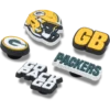 NFL Green Bay Packers 5’li Paket Jibbitz Ayakkabı Süsleri NFL Green Bay Packers 5’li Paket Jibbitz Ayakkabı Süsleri