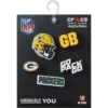 NFL Green Bay Packers 5’li Paket Jibbitz Ayakkabı Süsleri NFL Green Bay Packers 5’li Paket Jibbitz Ayakkabı Süsleri