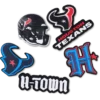NFL Houston Texans 5’li Paket Jibbitz Ayakkabı Süsleri NFL Houston Texans 5’li Paket Jibbitz Ayakkabı Süsleri