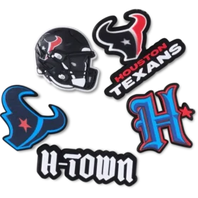NFL Houston Texans 5’li Paket Jibbitz Ayakkabı Süsleri