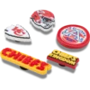 NFL Kansas City Chiefs 5’li Jibbitz Ayakkabı Süsleri NFL Kansas City Chiefs 5’li Jibbitz Ayakkabı Süsleri