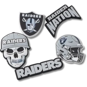 NFL Las Vegas Raiders 5’li Jibbitz Ayakkabı Süsü
