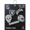 NFL Las Vegas Raiders 5’li Jibbitz Ayakkabı Süsü NFL Las Vegas Raiders 5’li Jibbitz Ayakkabı Süsü