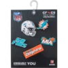 NFL Miami Dolphins 5’li Paket Jibbitz Ayakkabı Süsleri NFL Miami Dolphins 5’li Paket Jibbitz Ayakkabı Süsleri