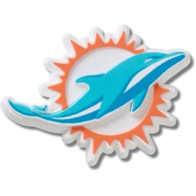 NFL Miami Dolphins Logolu Jibbitz Süsleri