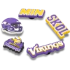 NFL Minnesota Vikings 5’li Paket Jibbitz Ayakkabı Süsleri NFL Minnesota Vikings 5’li Paket Jibbitz Ayakkabı Süsleri