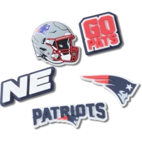 NFL New England Patriots 5’li Paket Jibbitz Ayakkabı Süsleri