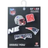 NFL New England Patriots 5’li Paket Jibbitz Ayakkabı Süsleri NFL New England Patriots 5’li Paket Jibbitz Ayakkabı Süsleri