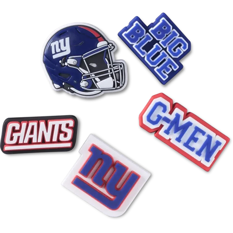 NFL New York Giants 5’li Jibbitz Ayakkabı Süsü NFL New York Giants 5’li Jibbitz Ayakkabı Süsü