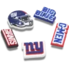 NFL New York Giants 5’li Jibbitz Ayakkabı Süsü NFL New York Giants 5’li Jibbitz Ayakkabı Süsü