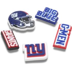 NFL New York Giants 5’li Jibbitz Ayakkabı Süsü