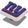 NFL New York Giants Logolu Jibbitz Süsleri