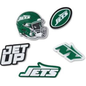 NFL New York Jets 5’li Paket Jibbitz Ayakkabı Süsleri