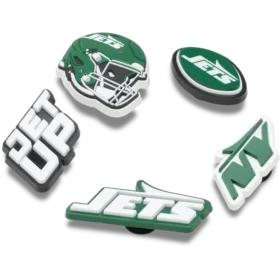 NFL New York Jets 5’li Paket Jibbitz Ayakkabı Süsleri
